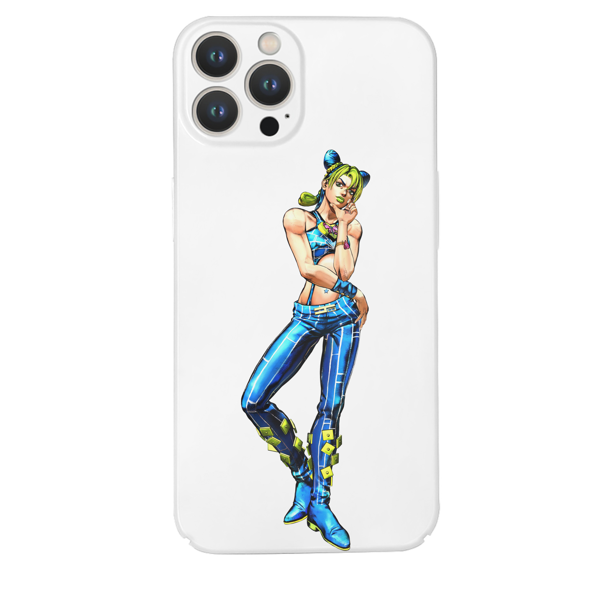 （画像用） "ジョジョの奇妙な冒険 くうじょう ジョリーン JoJo's Bizarre Adventure Jolyne Cujoh " 【iPhone 14シリーズ対応】ハードケース